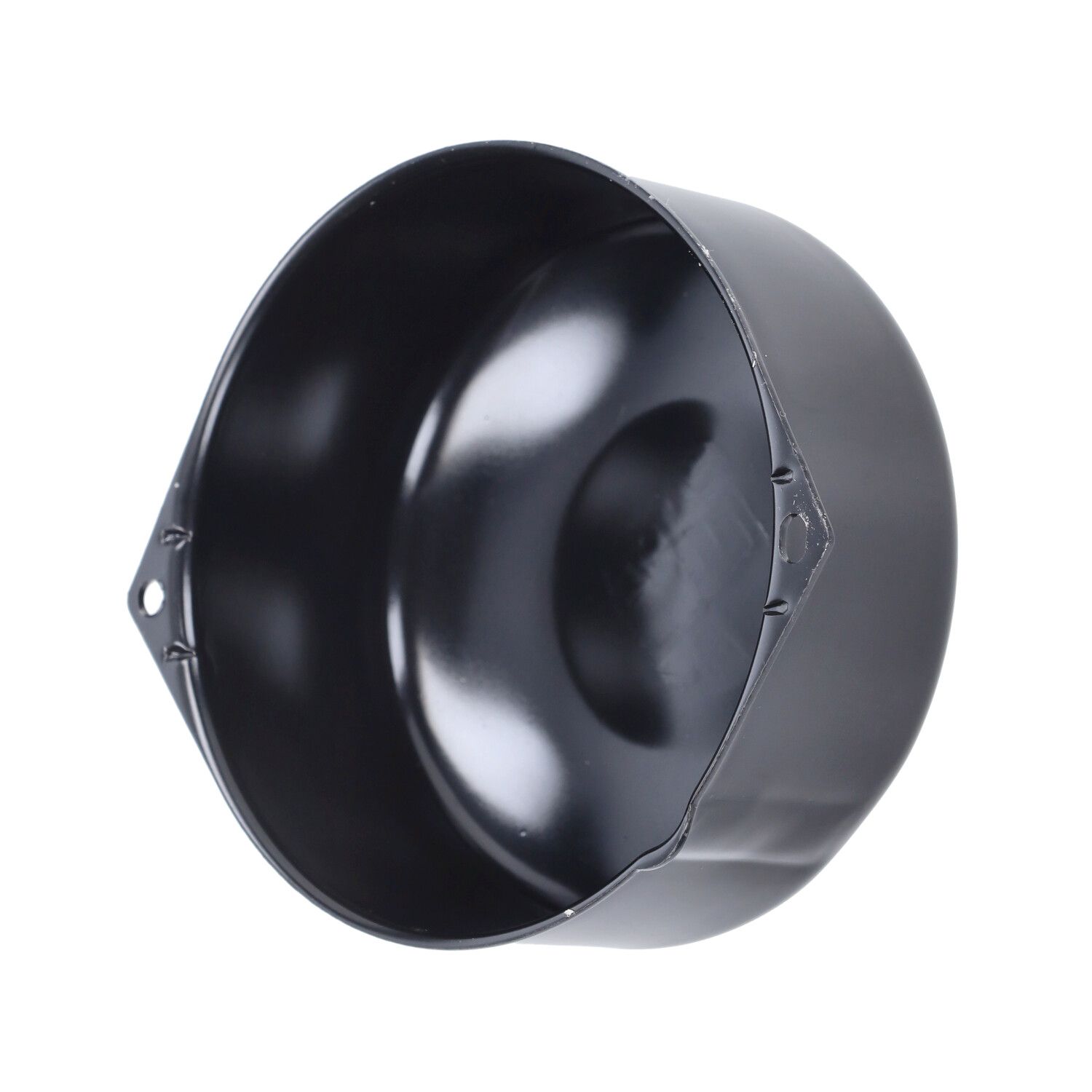 Generatorkåpa m. logo Svart (Puch Maxi/Magnum) Fast Arrow