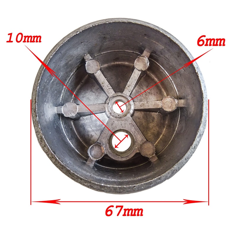 Slutdel ljuddämpare (Tomos)