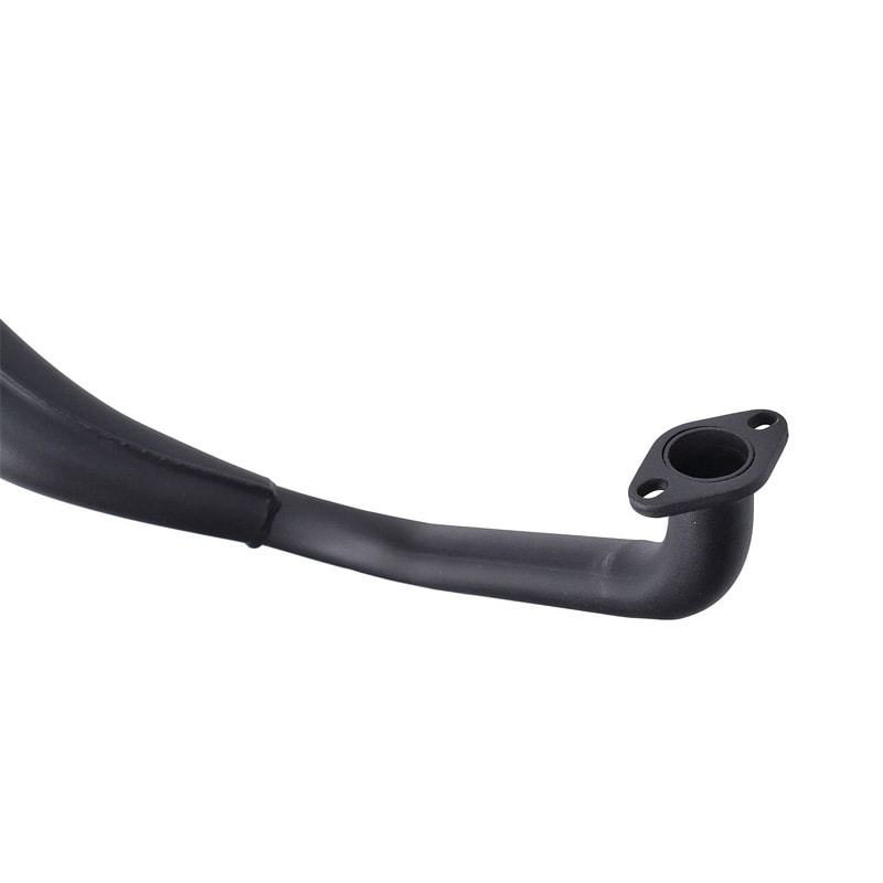 Avgassystem 28mm High Fish, svart - TECNO (Tomos A3/A35)