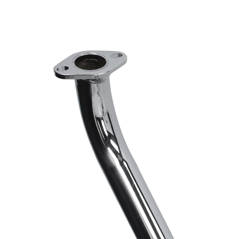 Avgassystem 28mm High Fish, krom - TECNO (Tomos A3/A35)