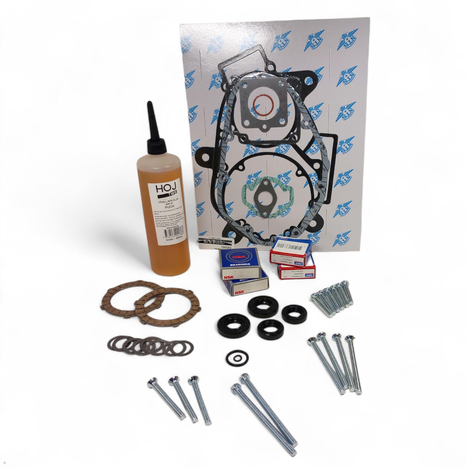 Renoveringssats motor, stora (Puch 1969-75 V3)