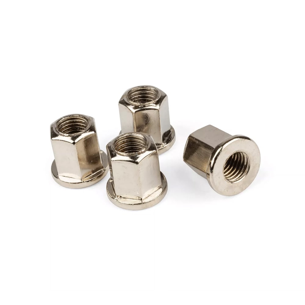 Topplocksmuttrar M7x1mm, 4-pack - Motoforce
