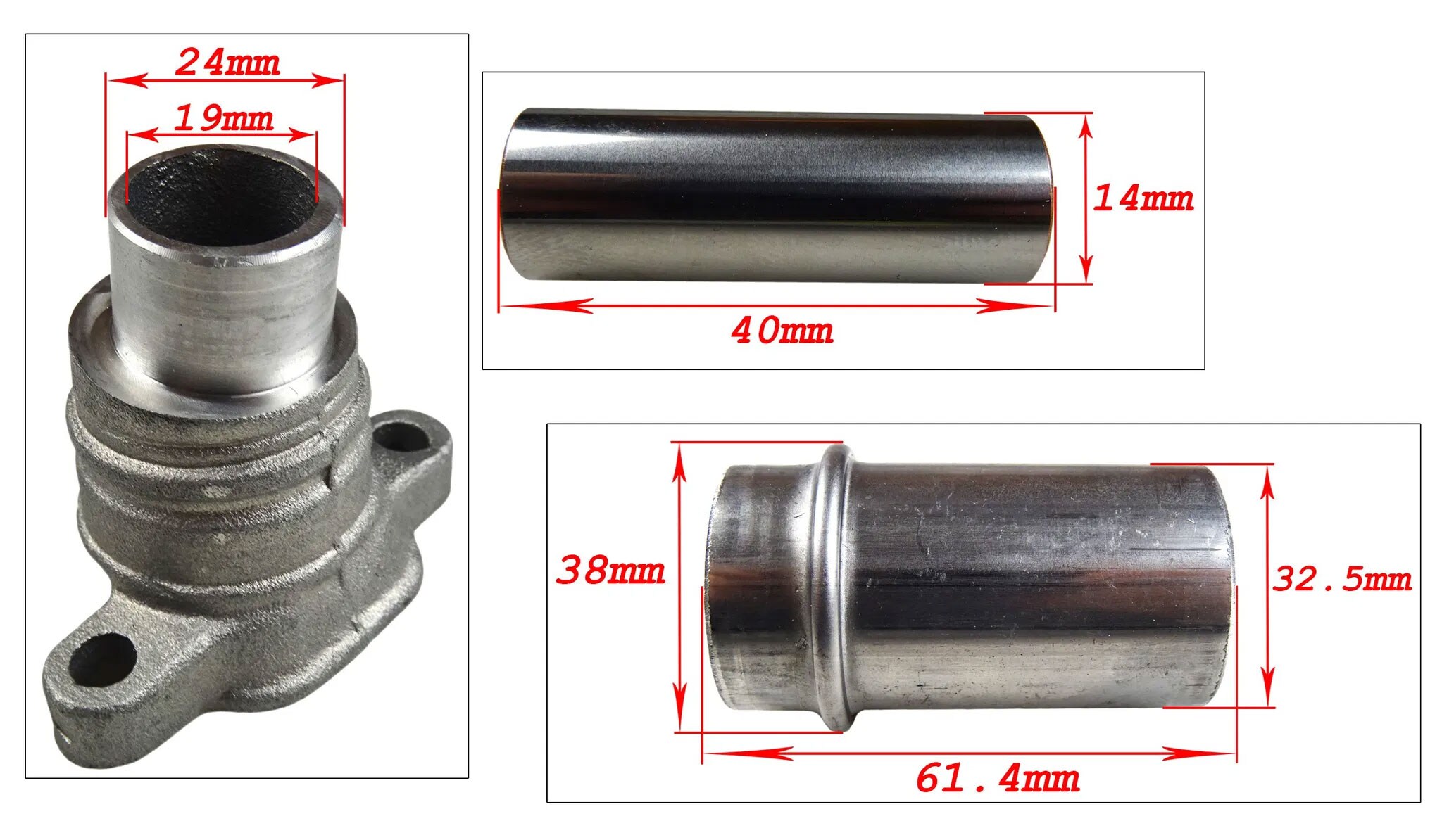 Cylindersats 48mm/80cc/S6000 (Sachs) POLINI