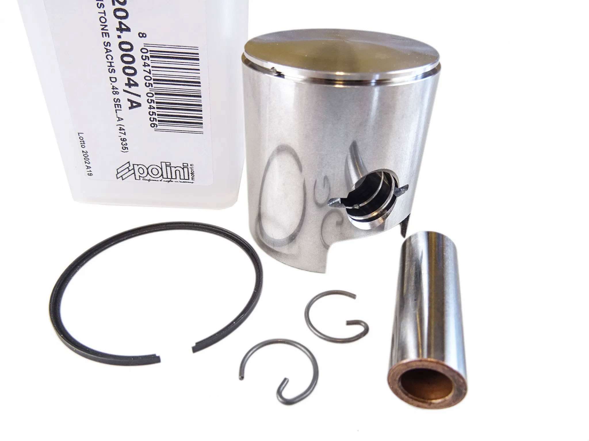 Kolv 48mm/A/14mm/80cc (Sachs) POLINI