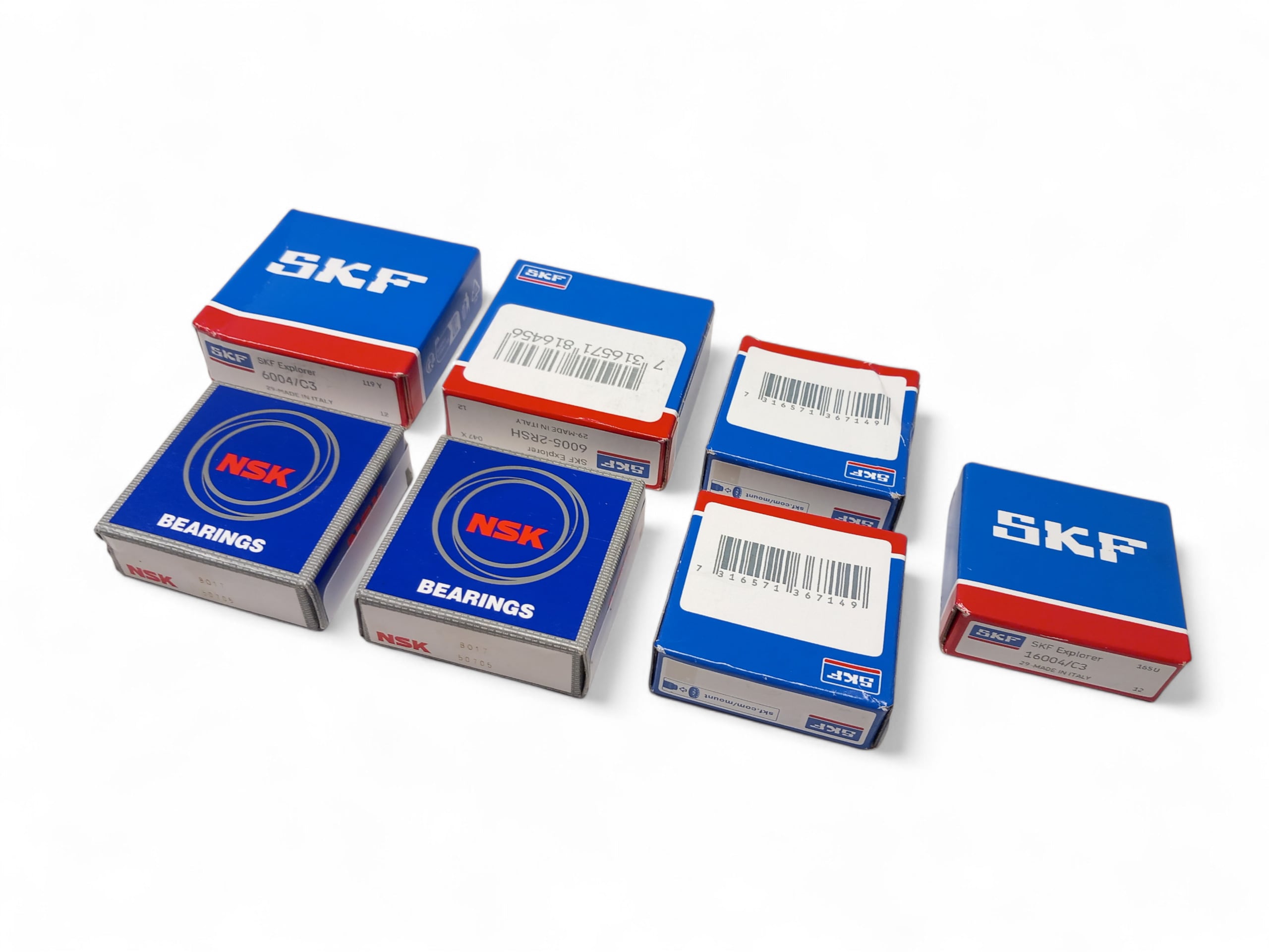 Lagersats, motor (Sachs 5/6 vxl) NSK/SKF