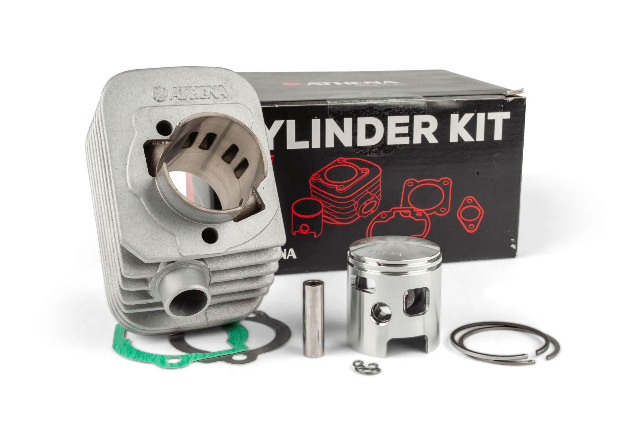 Cylindersats 46mm/72cc/10mm (Piaggio Ciao) ATHENA