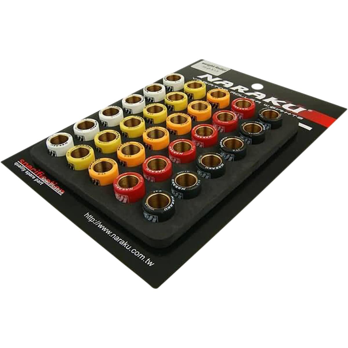 Variatorviktsats Naraku, 16x13mm