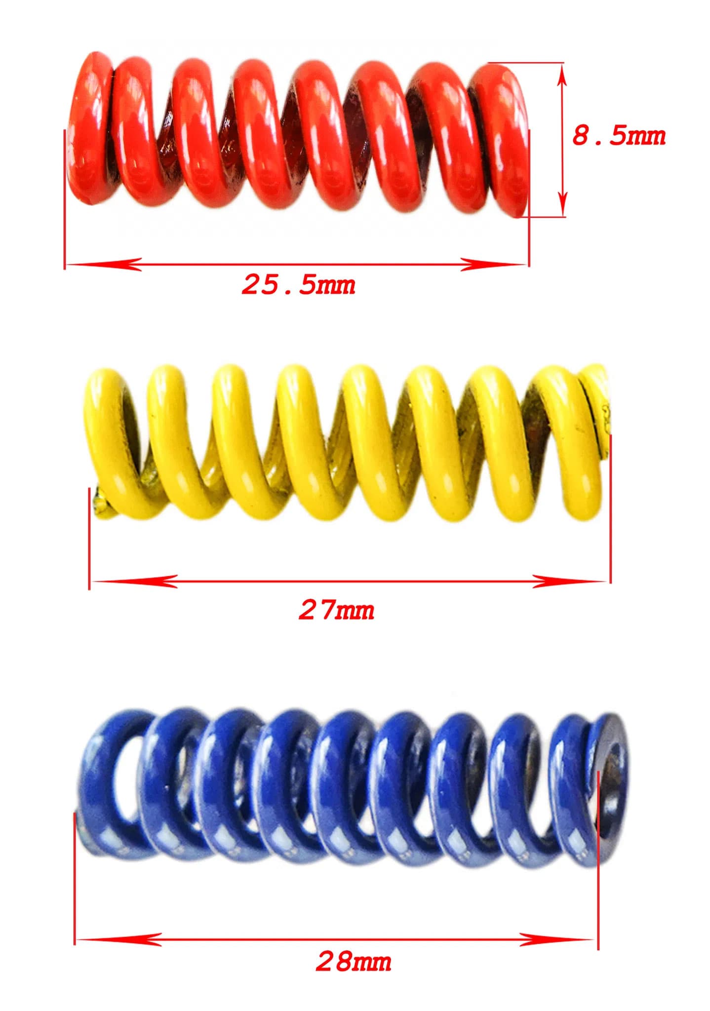 Kopplingsfjädrar, 9 delar RACE (Puch Maxi) DMP