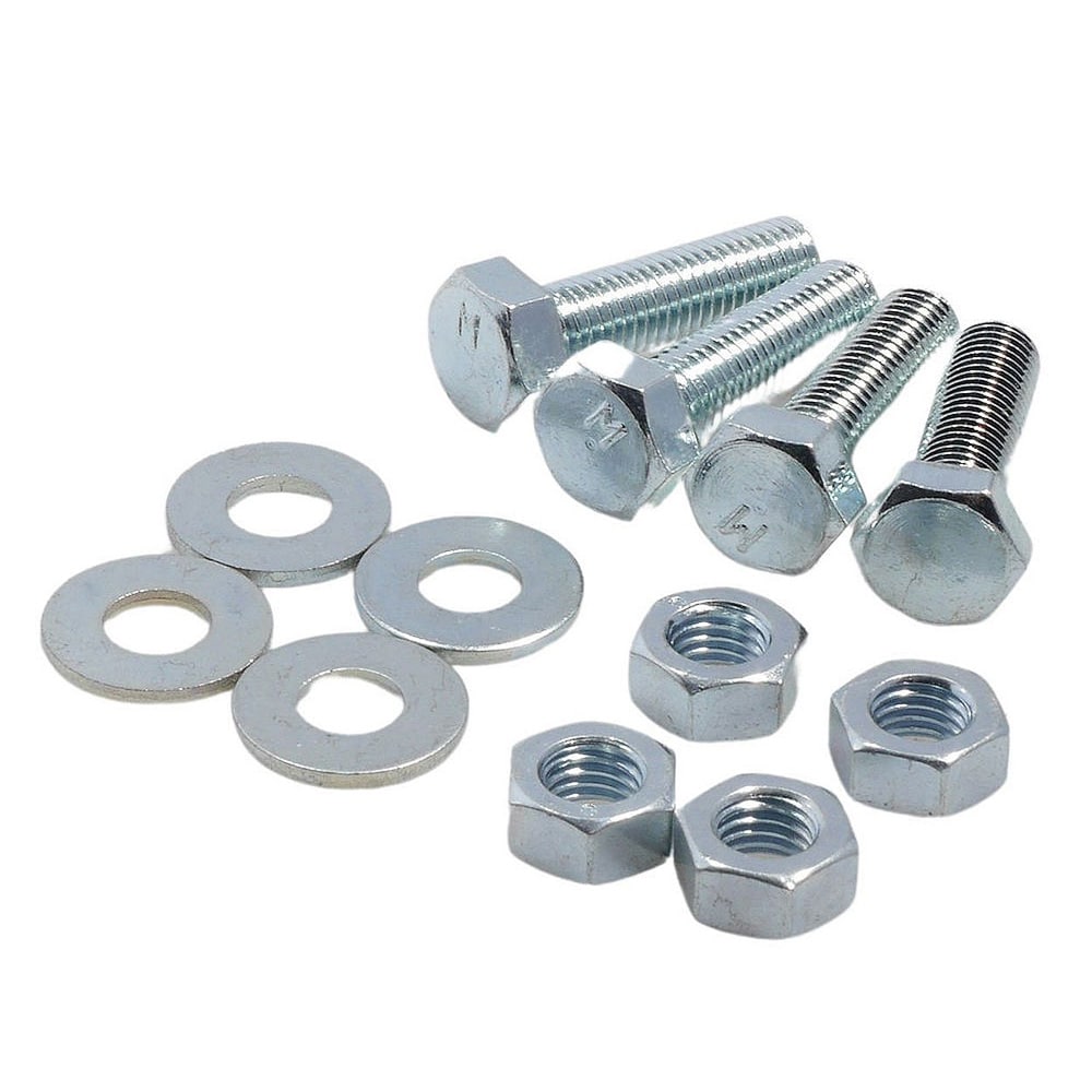 Bultsats bakdrev, 4-pack M7x25mm bult/bricka/mutter (Tomos A3/A35)