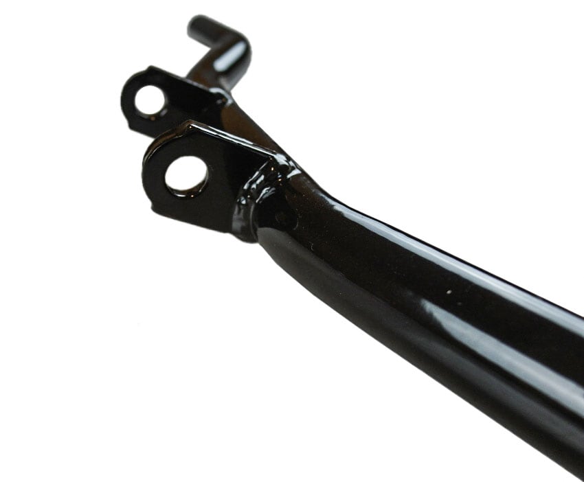 Fotstödsbrygga svart (Zündapp 440/441/517/518/529/530)