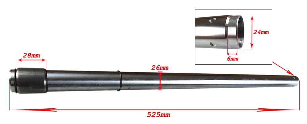 Framgaffelben för trumbroms (Yamaha FS1)