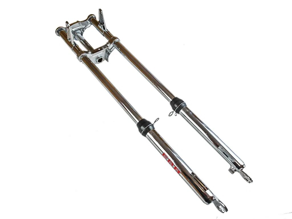 Framgaffel, extra lång/830mm, Krom (Puch Maxi/Universal Chopper) EBR