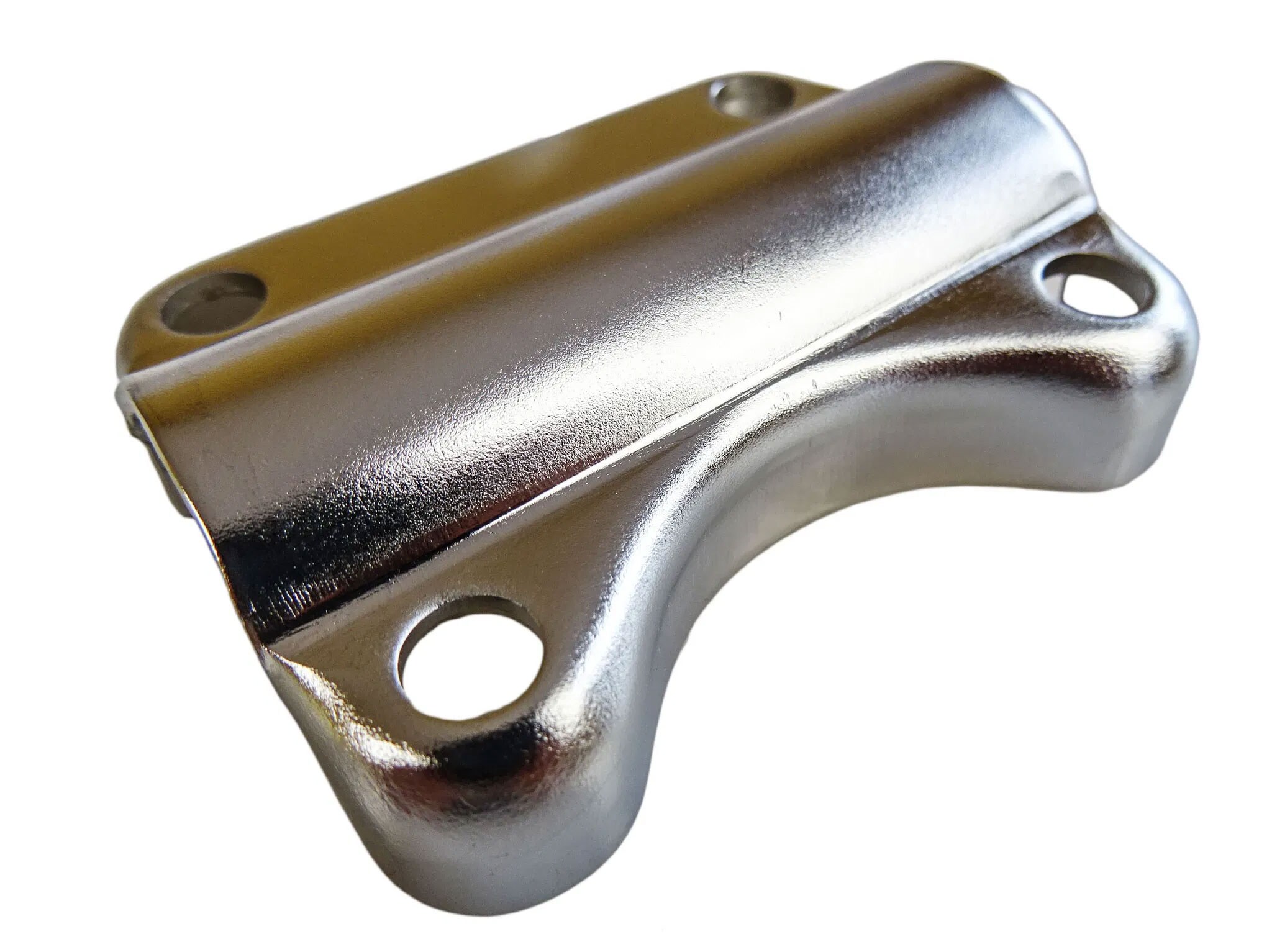 Styrklämma, krom, framgaffel (Puch Maxi)