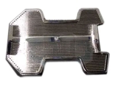 Fotstödsplatta, krom (Puch Maxi)