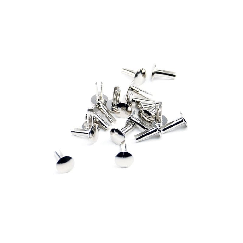 Klyvnit 10 x 3,8 x 12,5mm, Krom (20-p) (Universal)
