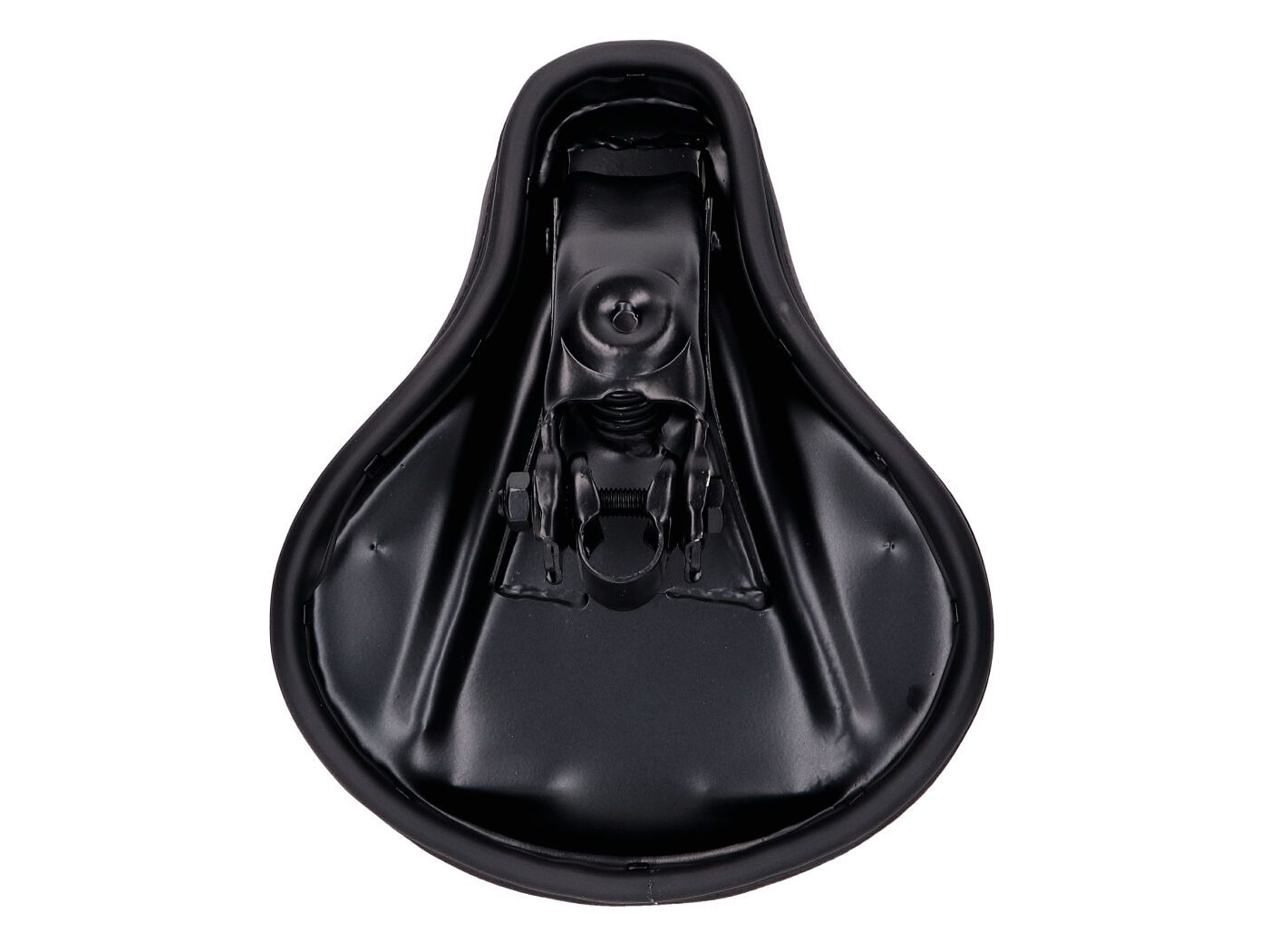 Sadel, Låg, Svart utan tryck (Puch Maxi)