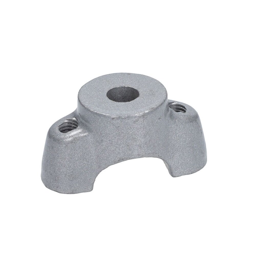 Styrfäste/styröverfall, undre halva, silver (Tomos)