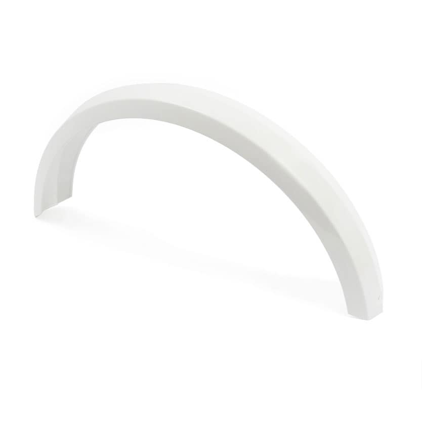 Bakskärm, grundlackad vit (Puch Maxi utan bakfjädring)