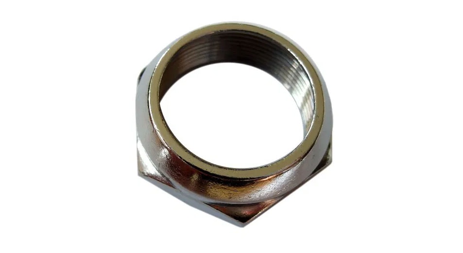 Toppmutter framgaffel, öppen (Piaggio Ciao)