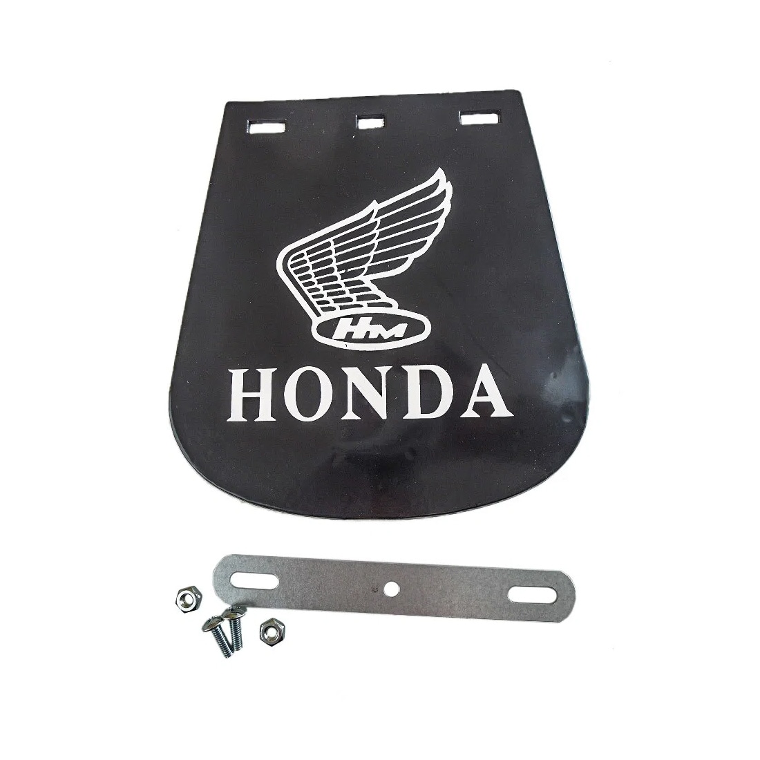 Stänkskydd svart m. logo "vingar" (Honda MB/MT50)