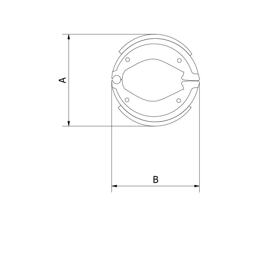 Bromsbacksats (Puch halvnav)