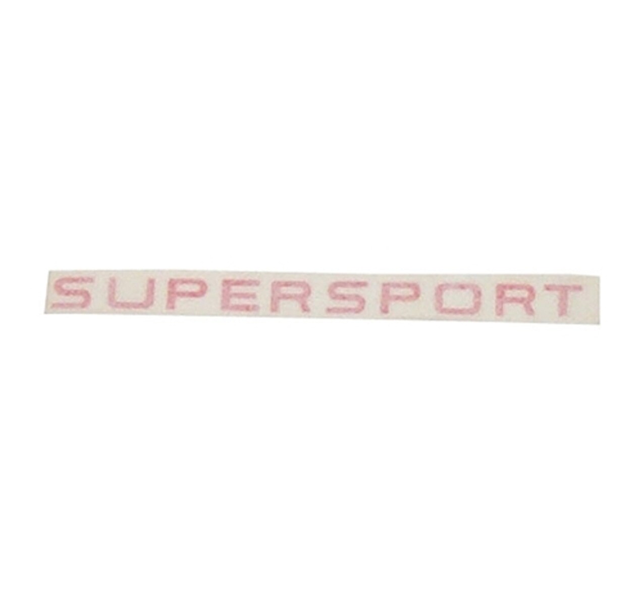 Tankdekal "Supersport" röd (Zündapp 1968-74)