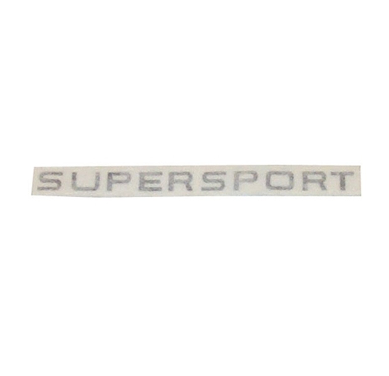 Tankdekal "Supersport" svart (Zündapp 1968-74)