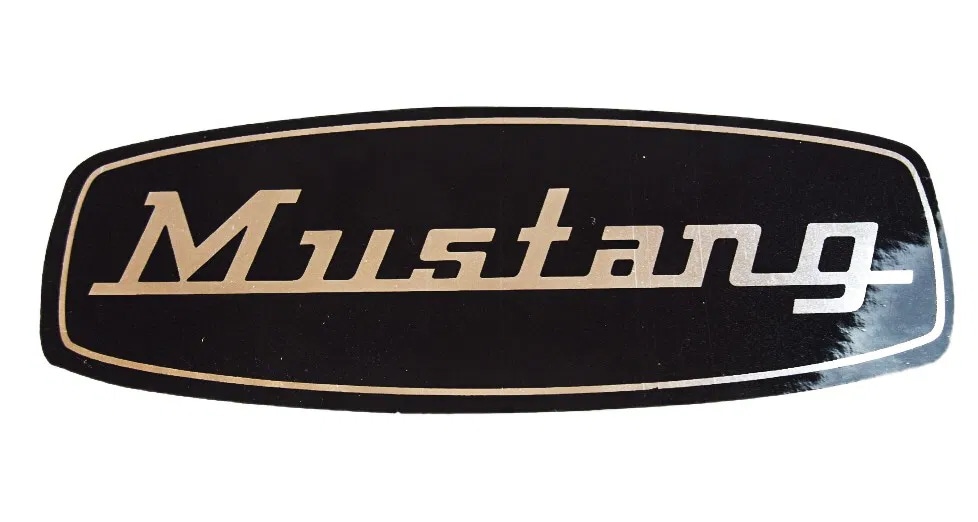 Dekal Silver, "Mustang"
