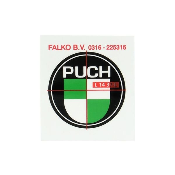 Dekal Puch logo Ø 40mm