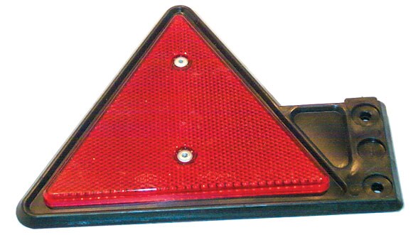 Triangelreflex vänster