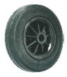Reservhjul massivt gummi 200x50