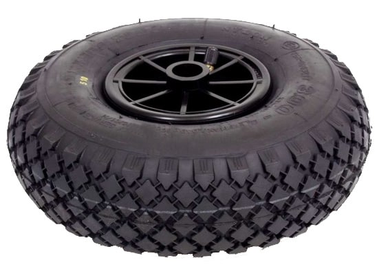 Luftgummihjul till stödhjul (260 x 85mm)