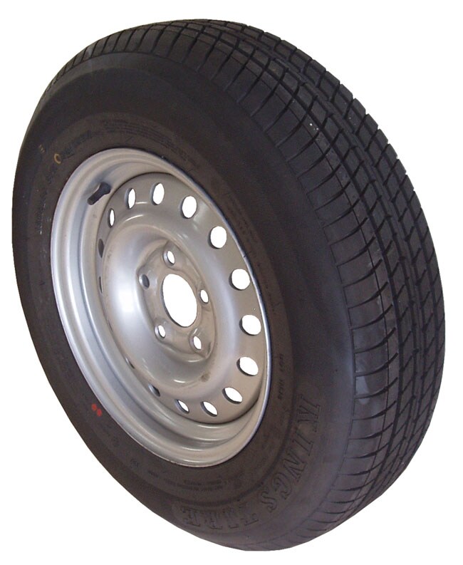 Komplett hjul 185R14C 5/67/112
