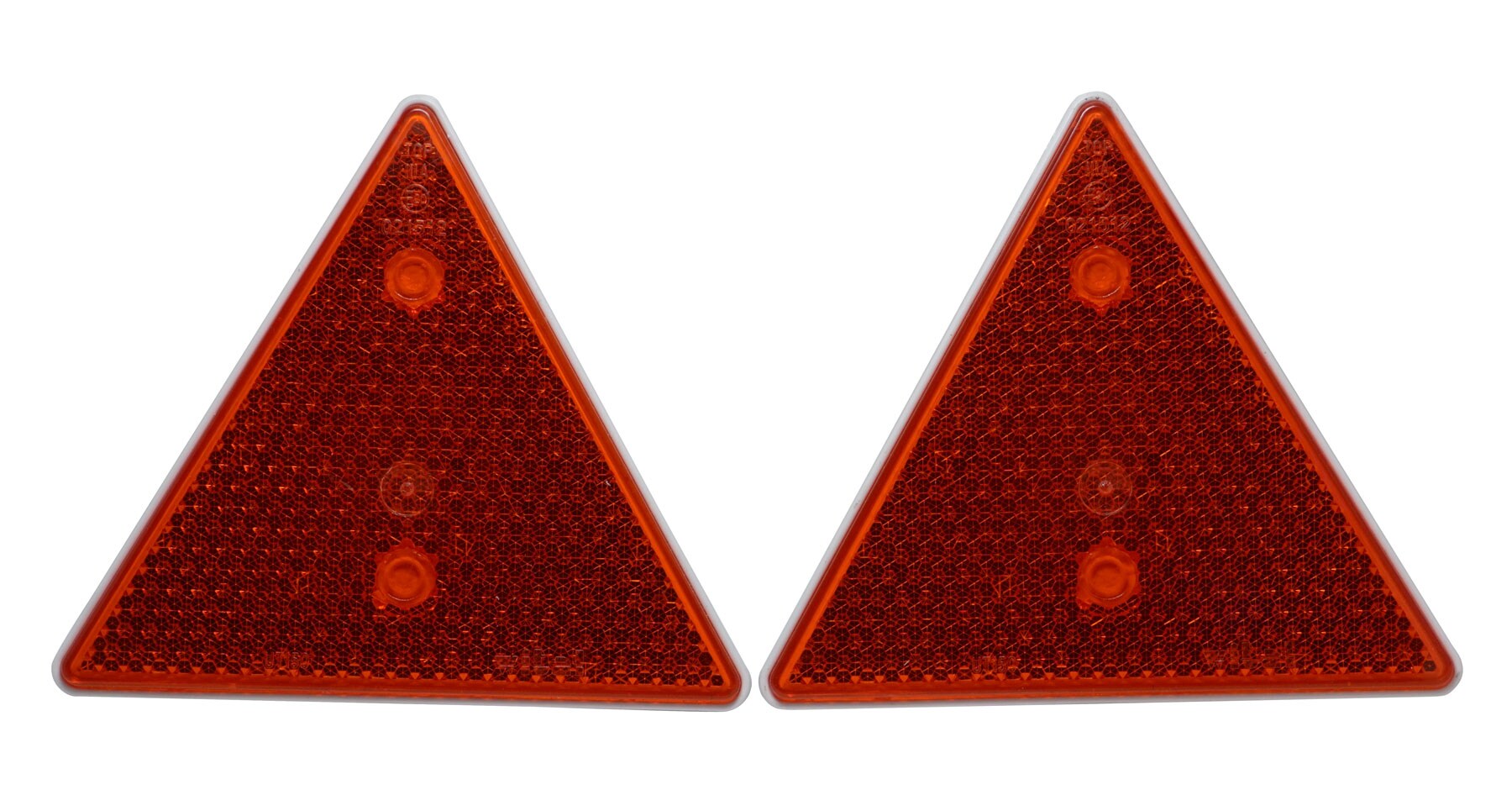 Triangelreflexer, Röd (2-p) 142 x 162mm