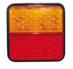 Baklykta LED fyrkantig 12 V