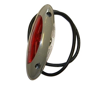 Breddmarkeringslykta LED (serie 2011), grå