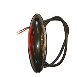Breddmarkeringslykta LED (serie 2011), svart