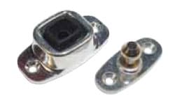 Dörrhållare lättmetall, tapplängd 16mm