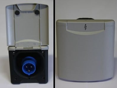 Elintag med magnetlås (GRÅ)