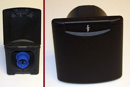Elintag med magnetlås (SVART)