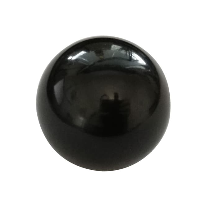 Kula, svart bakelit M12 (Ø 40 mm)
