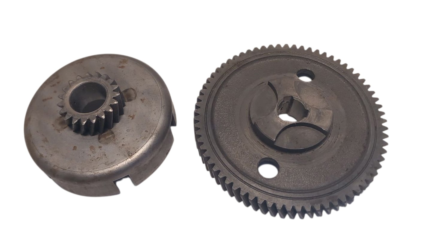 Kopplingskorg 19 kugg m. primärdrev 69 kugg (Puch Maxi)